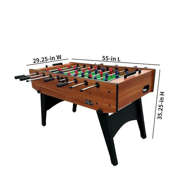 Alt view image 7 of 7 - KICK Dreamfyre 55" Foosball Table Professional Full-Size Indoor Game Table