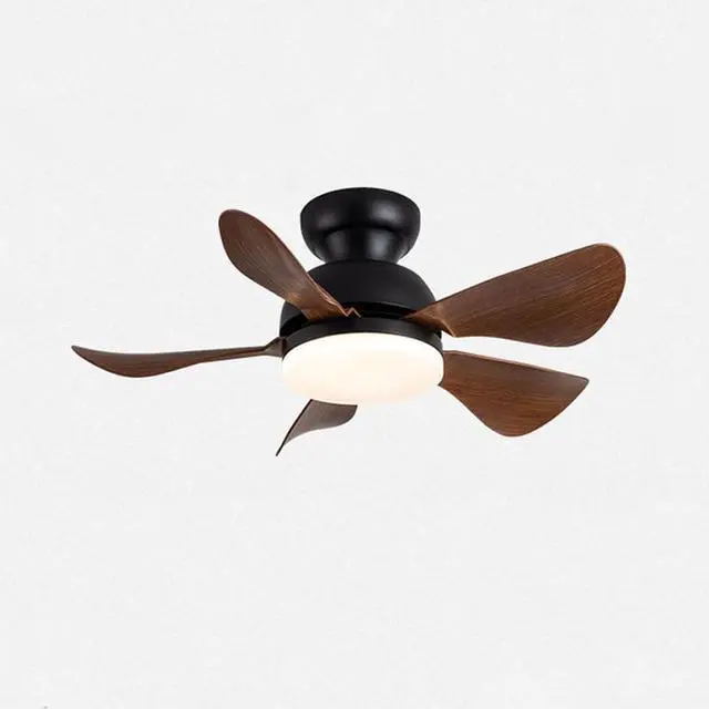 Main image of Ceiling Fans with Lights Flush Mount Imitation Wood Ceiling Fans with Lights and Remote 32 Inch Modern Small Ceiling Fan with Light Outdoor Ceiling Fans for Patios with Light