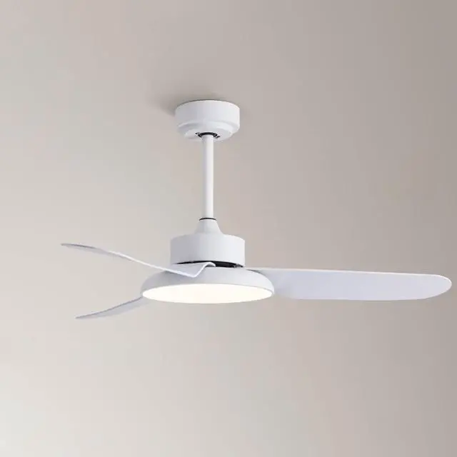 Main image of 44 Inch Low Profile Ceiling Fan with Light Modern Simple Ceiling Fan Light Imitation Wood Ceiling Fans with Lights and Remote Outdoor Ceiling Fans for Patios with Light