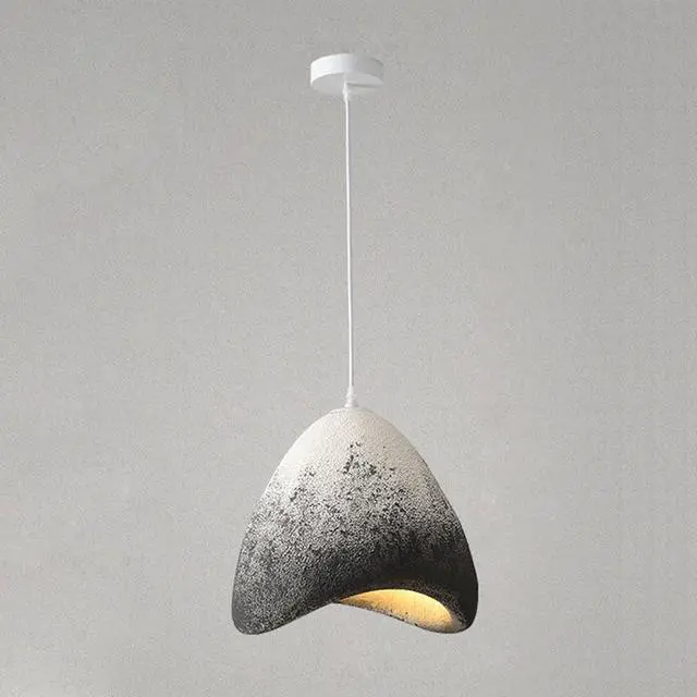 Main image of Japanese Style Modern Pendant Light Wabi-Sabi Bird Nest Shape Hanging Light 15.7inch Large Indoor Pendant Lighting E26 Ceiling Pendant Fixtures for Living Room Bedroom Kitchen