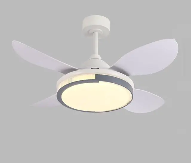 Main image of 42 Inch Outdoor Ceiling Fan with Light with Remote LED Smart Ceiling Fan Low Profile Bedroom Mute Fan Light 6 Speed 3 Color Smart Ceiling Fan with Light Ceiling Fan Propeller 5 Blade