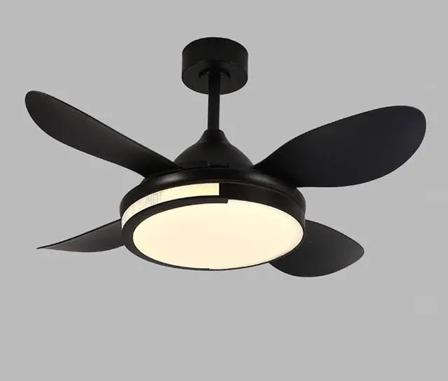 Main image of 42 Inch Outdoor Ceiling Fan with Light with Remote LED Smart Ceiling Fan Low Profile Bedroom Mute Fan Light 6 Speed 3 Color Smart Ceiling Fan with Light Ceiling Fan Propeller 5 Blade