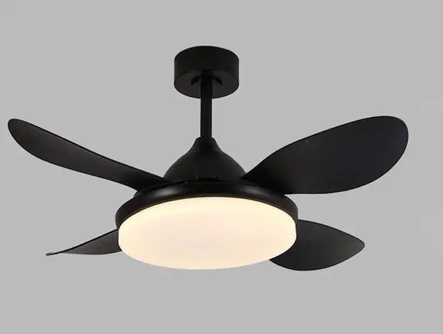 Main image of Modern Flush Mount Ceiling Fan with Lights LED Ceiling Fans with Lights and Remote 36 Inch Small Ceiling Fan with Light Mute Low Profile Bedroom Ceiling Fan Outdoor Ceiling Fans for Patios