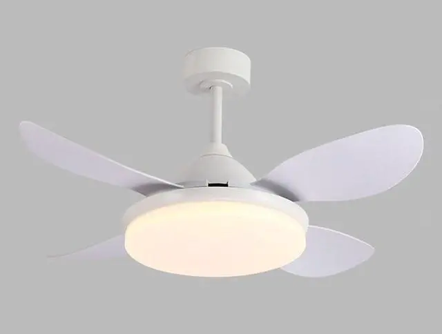 Main image of Modern Flush Mount Ceiling Fan with Lights LED Ceiling Fans with Lights and Remote 36 Inch Small Ceiling Fan with Light Mute Low Profile Bedroom Ceiling Fan Outdoor Ceiling Fans for Patios