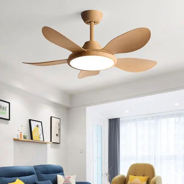 Alt view image 2 of 7 - 42 inch Ceiling Fan with Lights Modern Ceiling Fan with Lights and Remote, 3CCT 6-Speeds Quiet DC Moto, Indoor Low Profile Ceiling Fan for Living Room,Indoor/Outdoor Use
