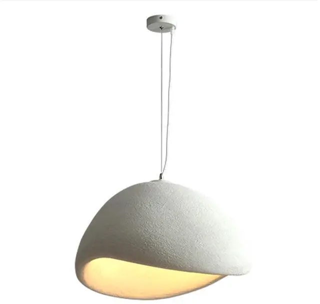 Main image of Japanese Style Modern Pendant Light 1 Lights Wabi-Sabi Polystyrene Pendant Lamp Adjustable Bird Nest Shape Simple Pendant Fixtures for Living Room Bedroom Kitchen