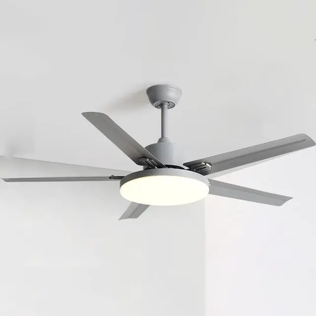 Main image of LED Modern Flush Mount Indoor Ceiling Fans 42 Inch Low Profile Ceiling Fan with Light Iron Ceiling Fans with Lights and Remote 3 Speed 3 Color for Bedroom, Living Room, Kids Room