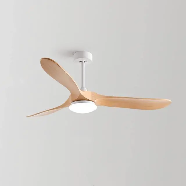 Main image of Antique Indoor Ceiling Fan with Lights with Remote Dimmable Living Room Ceiling Fan LED Mute 3-Blade Bedroom Ceiling Fan Simple Farmhouse Ceiling Fan with Light