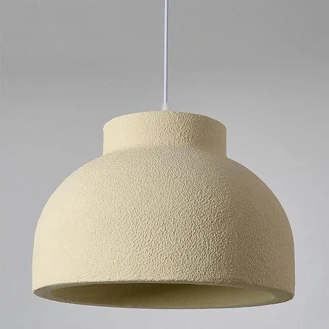 Alt view image 4 of 6 - Modern Pendant Light Fixture Simple Wabi-Sabi Style Hanging Light Indoor Adjustable Ceiling Hanging Pendant lamp for Dining Room Hallway Bedroom Foyer Living Room Kitchen