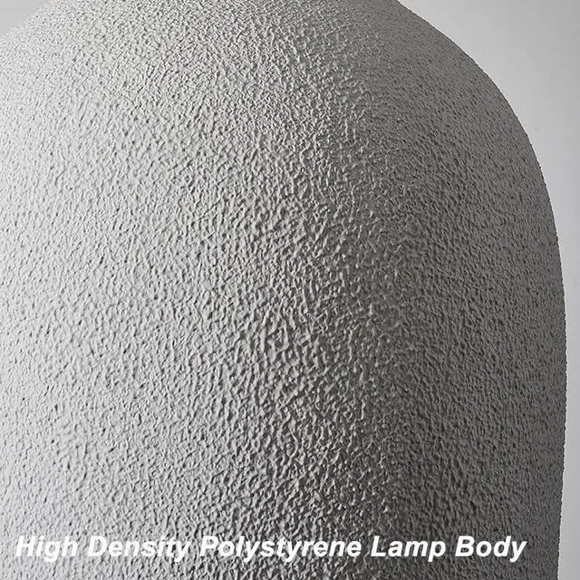 Alt view image 6 of 7 - Industrial Indoor Pendant Lights 11.8 inch Japanese Style Modern Pendant Light Adjustable E26 Ceiling Hanging Light - Concrete Finish for Kitchen Island Bedroom Dining Lighting