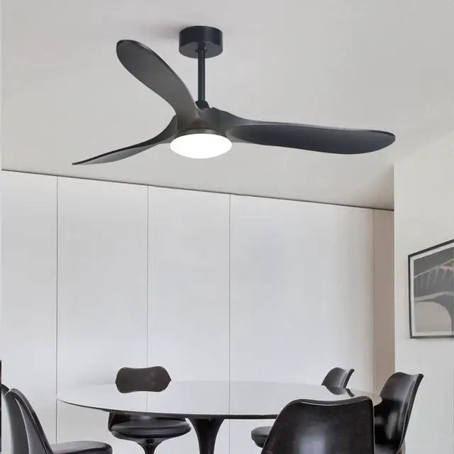 Alt view image 2 of 3 - Imitation Wood 42 Inch Ceiling Fan with Lights 3-Blade Dimmable Living Room Ceiling Fan Ceiling Fans with Lights and Remote Retro Farmhouse Ceiling Fan with Light