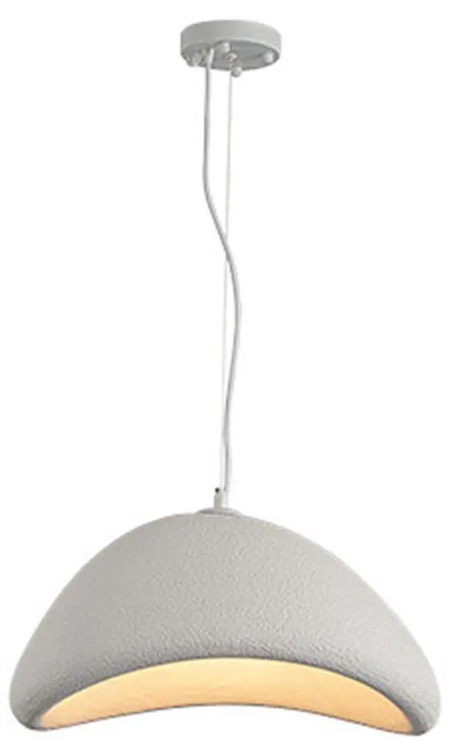 Main image of 1 Light Modern Pendant Lights Simple Japanese Style Bird's Nest Pendant Light Fixture with 59 inch Adjustable Hanging Wire E26 Indoor Ceiling Pendant lamp for Living Room Bedroom Kitchen