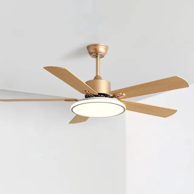 Main image of Modern Simple Ceiling Fan with Lights 42 Inch Ceiling Fan with Lights and Remote LED 3 Color Dimmable Ceiling Fan Light Bedroom Living Room Mute Ceiling Fan with Lights