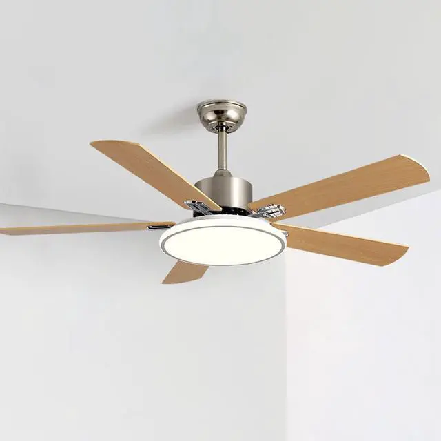Main image of Modern Simple Ceiling Fan with Lights 42 Inch Ceiling Fan with Lights and Remote LED 3 Color Dimmable Ceiling Fan Light Bedroom Living Room Mute Ceiling Fan with Lights