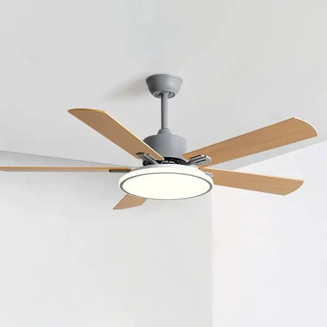 Main image of Modern Simple Ceiling Fan with Lights 42 Inch Ceiling Fan with Lights and Remote LED 3 Color Dimmable Ceiling Fan Light Bedroom Living Room Mute Ceiling Fan with Lights