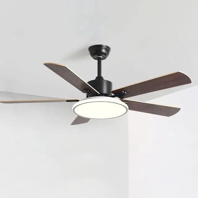 Main image of Modern Simple Ceiling Fan with Lights 42 Inch Ceiling Fan with Lights and Remote LED 3 Color Dimmable Ceiling Fan Light Bedroom Living Room Mute Ceiling Fan with Lights