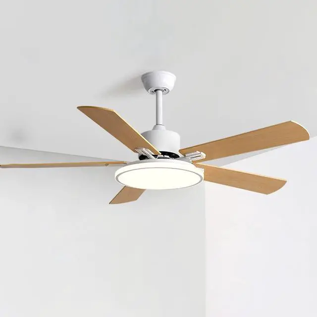 Main image of Modern Simple Ceiling Fan with Lights 42 Inch Ceiling Fan with Lights and Remote LED 3 Color Dimmable Ceiling Fan Light Bedroom Living Room Mute Ceiling Fan with Lights