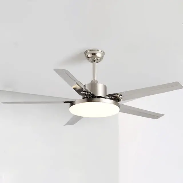 Main image of LED Modern Flush Mount Indoor Ceiling Fans 42 Inch Low Profile Ceiling Fan with Light Iron Ceiling Fans with Lights and Remote 3 Speed 3 Color for Bedroom, Living Room, Kids Room