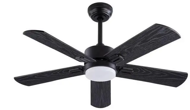 Main image of Ceiling Fans with Lights Modern Ceiling Fans with Lights and Remote, Reversible, 3CCT, Dimmable, 6 speeds, Timeable, Black Ceiling Fans with Lights for Living Room