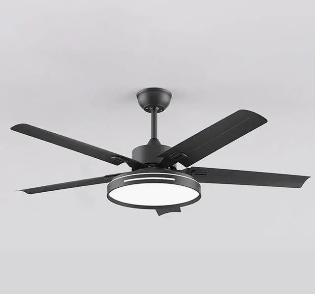 Main image of Outdoor Ceiling Fan with Lights 45 Inch Ceiling Fans with Lights and Remote Can Be Timed 6 Speed 3 Color Smart Ceiling Fan Modern Simple Fan Light for Bedroom Living Room Kids Room