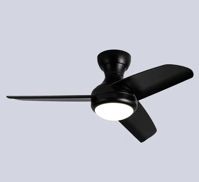 Main image of Ceiling Fans with Lights, 37 inch Ceiling Fans with Lights and Remote Flush Mount Ceiling Fan with Quiet Reversible DC Motor Low Profile Ceiling Fan with Light for Bedroom Living Room Patio
