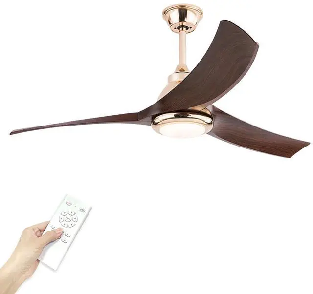 Main image of 52 Modern Ceiling Fans with Lights Indoor/Outdoor Ceiling Fans with Lights and Remote 3CCT, 6 Speed Reversible DC Motor, Reversible Blades, for Patio Bedroom Outdoor/Indoor