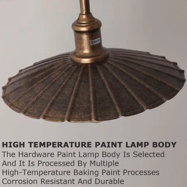 Alt view image 6 of 7 - Outdoor Wall Lamp Vintage Porch Waterproof Wall Sconce 12 Inch Hardware Gooseneck Barn Light Wall Mount Farmhouse Exterior Wall Light Fixtures for Garage Patio Doorway