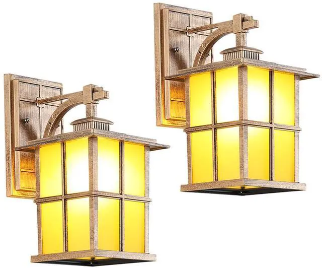 Main image of 12.5Vintage Outdoor Wall Light Fixture Anti-Rust Aluminum Patio Wall Lanterns IP65 Waterproof Wall Mount Exterior Sconces for House Patio Outside Deck Garage Yard Front Door