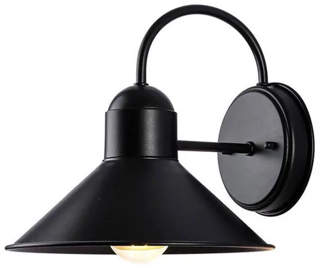 Main image of Vintage Outdoor Wall Sconce IP65 Anti-Rust Waterproof Metal Wall Lights 10 Inch Outdoor Gooseneck Barn Light Retro Farmhouse Exterior Light Fixture for Porch Garage Patio Doorway