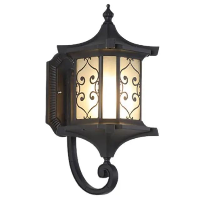 Main image of 17.7 Inch Large Outdoor Wall Lanterns IP65 Waterproof Anti-Rust Retro Front Porch Lights Aluminum Wall Mount Exterior Light Fixtures with Frosted Glass for House Patio Entryway Garage