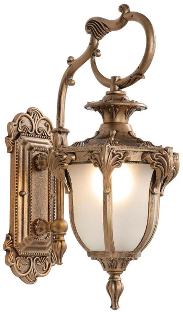 Main image of Bronze Outdoor Wall Lights IP65 Waterproof Exterior Wall Lantern Rustproof Aluminum Outside Lighting Fixtures with Frosted Glass for Garage Front Porch Entryway Patio