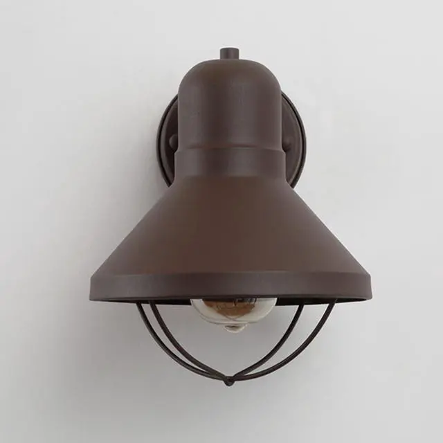 Alt view image 6 of 7 - Outdoor Wall Lights Vintage Wall Mount Porch Wall Light Fixtures IP54 Waterproof Exterior Barn Light Iron Retro Outdoor Lanterns Wall for Garage Patio Doorway