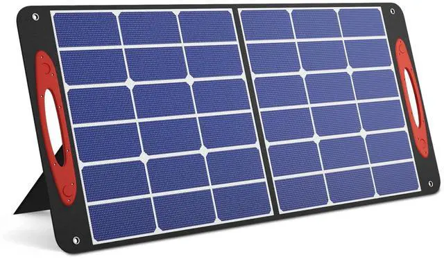 Main image of 100 Watt Solar Panels 24V Monocrystalline Solar Panel High-Efficiency Solar Module with USB 3.0 and USB C for Home Battery Charging Farm Trailer Camper Marine Off Grid System