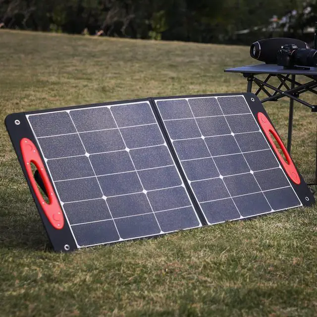 Alt view image 3 of 7 - 100 Watt Solar Panels 24V Monocrystalline Solar Panel High-Efficiency Solar Module with USB 3.0 and USB C for Home Battery Charging Farm Trailer Camper Marine Off Grid System