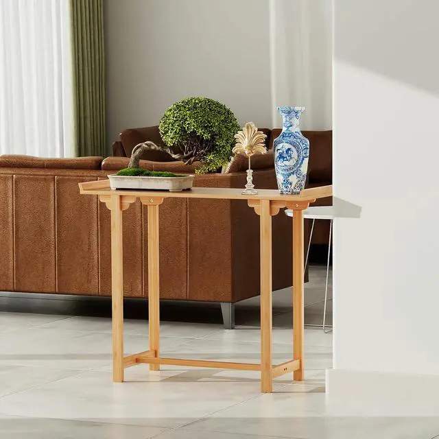 Alt view image 4 of 7 - Console Table, Industrial Entryway Table, Narrow Sofa Table with Shelves, Entrance Table for Entryway Hallway Living Room
