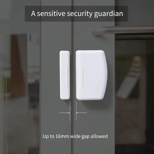 Alt view image 6 of 7 - Zigbee Door Sensor Starter Kit, Zigbee Hub Included,Enable Skills with Alexa