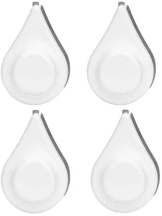 Main image of Zigbee Water Leak Sensor with Dripping Detection 4 Pack, 120 dB Alarm, App Notifications Enabled When Compatible with Home Assistant and Compatible Zigbee HUB, Batteries Included
