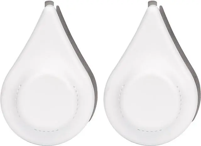 Main image of Zigbee Water Leak Sensor with Dripping Detection 2 Pack, 120 dB Alarm, App Notifications Enabled When Work with Home Assistant and Compatible Zigbee HUB, Batteries Included