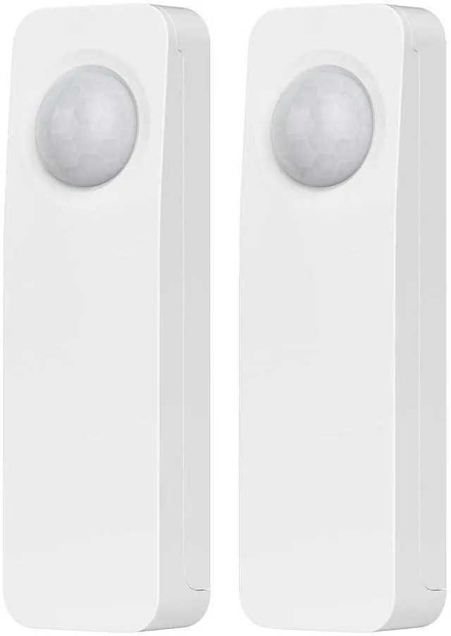 Main image of Zigbee Motion Sensor 2 Pack, Zigbee Hub Required, Pet Friendly, Work with Home Assistant,SmartThings, Aeotec,Homey, Hubitat or Echo Devices with Built-in Zigbee hub