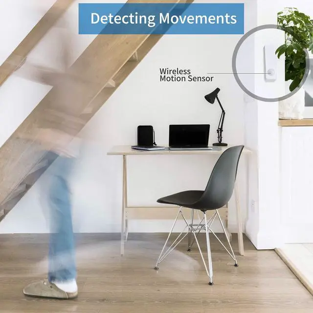 Alt view image 4 of 6 - Zigbee Motion Sensor 2 Pack, Zigbee Hub Required, Pet Friendly, Work with Home Assistant,SmartThings, Aeotec,Homey, Hubitat or Echo Devices with Built-in Zigbee hub
