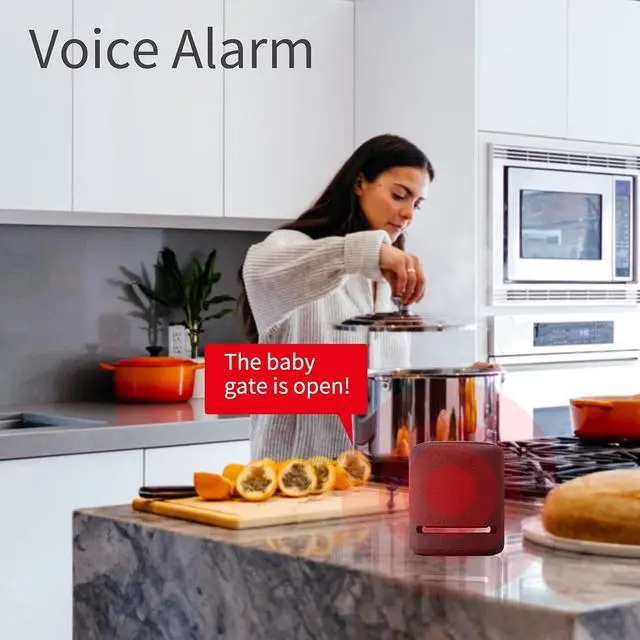 Alt view image 4 of 7 - Zigbee Door Sensor Starter Kit, Zigbee Hub Included,Enable Skills with Alexa