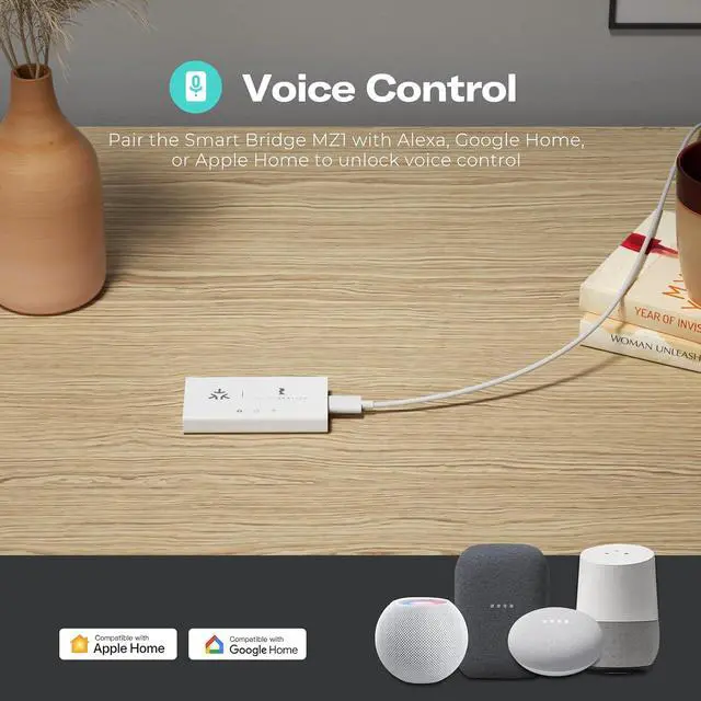 Alt view image 4 of 6 - Smart Bridge MZ1 -Zigbee to Matter Connectivity, Compatible with Google Home, Apple Home, SmartThings, Home Assistant etc.