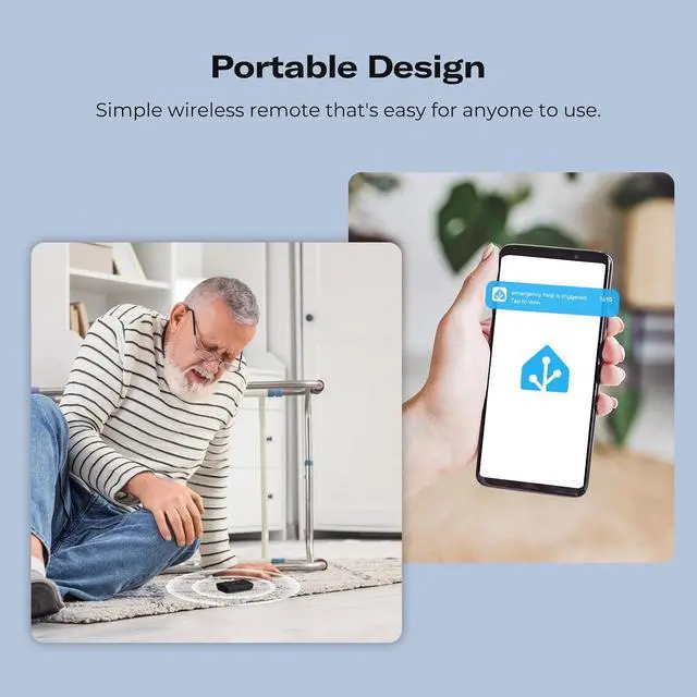 Alt view image 4 of 6 - Smart Button ZB2,ZigBee Hub Required,3 Wireless Button,Remote Control,Compatible with Home Assistant,SmartThings (2015/2018),Aeotec,Homey Bridge,Homey Pro,Rechargeable Lithium Battery