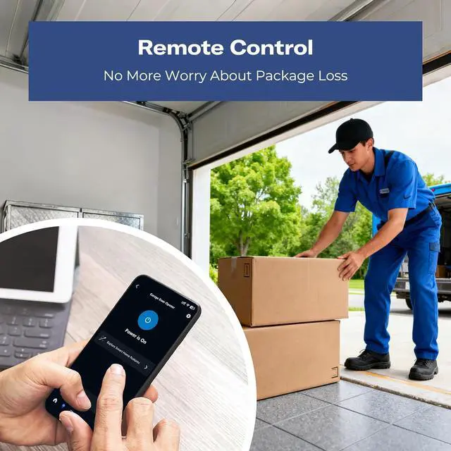 Alt view image 6 of 7 - Smart Garage Door Opener, Matter Certified, Retrofit with Existing Remote, Compatible with Alexa, Apple Home, Google Home, SmartThings, Home Assistant & Homey