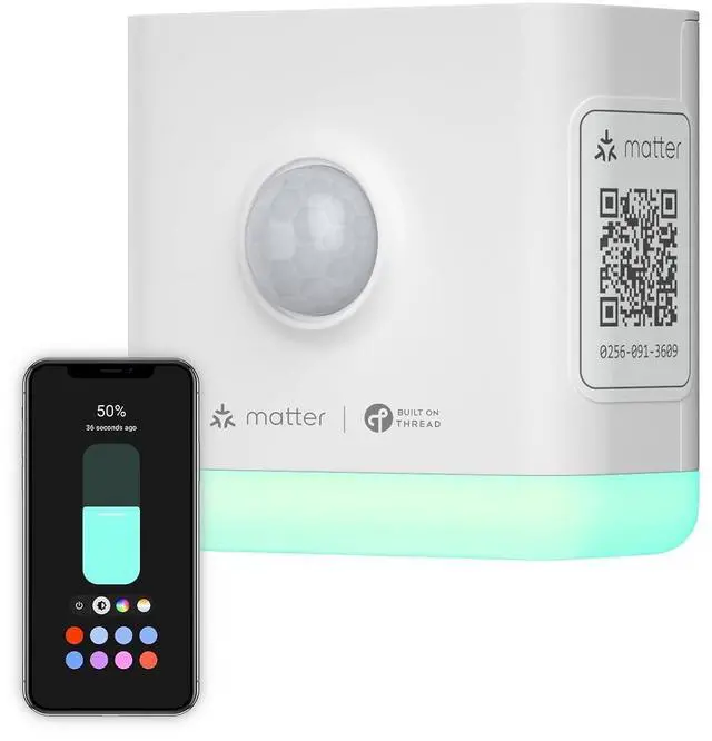Main image of Smart Night Light-T,Support Matter Over Thread,3-in-1 RGB Color Night Light with Motion & Illumination Sensor,Local Control,Work with Home Assistant,Apple Home,Alexa,Google Home&Homey