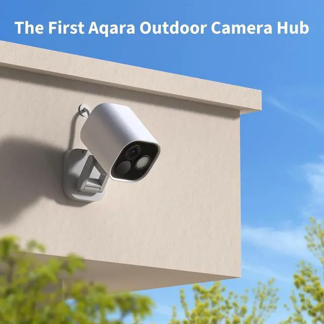 Alt view image 2 of 6 - 4MP Camera Hub G5 Pro PoE, True Color Night Vision Security Camera | Outdoor, HomeKit Secure Video, Thread Border Router, Local Detection, Thread/Zigbee, Supports Alexa,Google,Smartthings, Gray