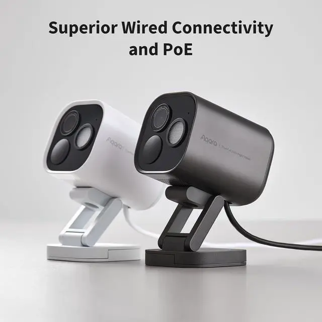 Alt view image 4 of 6 - 4MP Camera Hub G5 Pro PoE, True Color Night Vision Security Camera | Outdoor, HomeKit Secure Video, Thread Border Router, Local Detection, Thread/Zigbee, Supports Alexa,Google,Smartthings, Gray