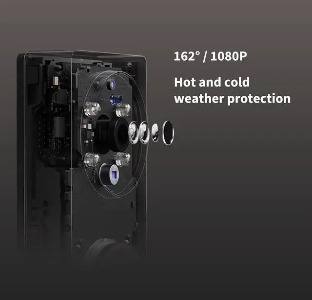 Alt view image 7 of 7 - Video Doorbell G4 with Chime, 1080p FHD HomeKit Secure Video,Gray | 1080p FHD Doorbell Camera, Local Face Recognition and Automations, Wireless or Wired, Supports Apple Home, Alexa,Google,IFTTT