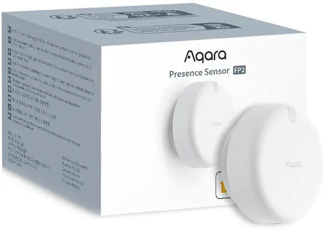Main image of Presence Sensor FP2, mmWave Radar Wired Smart Motion Sensor | 2.4 GHz Wi-Fi Required, Zone Positioning, Multi-Person & Fall Detection, Supports HomeKit, Alexa, Google Home, Home Assistant
