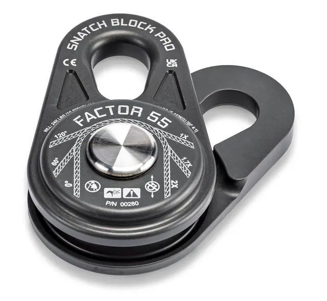 Alt view image 5 of 5 - Factor 55 00280-06 Snatch Block Pro Compact and Lightweight Snatch Blocks. Ideal for Ultimate Performance Without compromising on Heavy Bulky Equipment